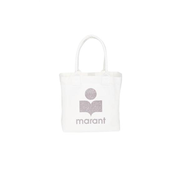 NEW ISABEL MARANT yenky tote bag in white - Picture 1 of 6